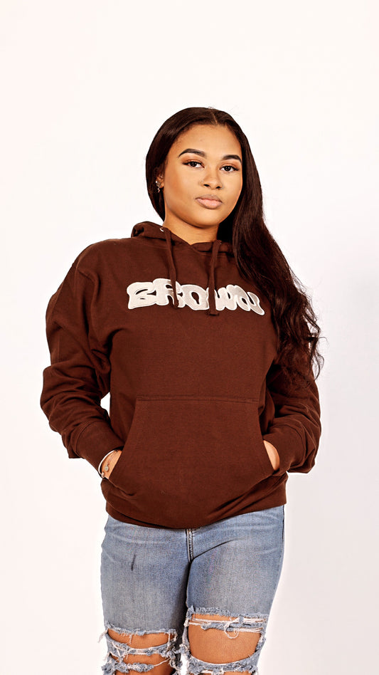 Dark Brown Hoodie